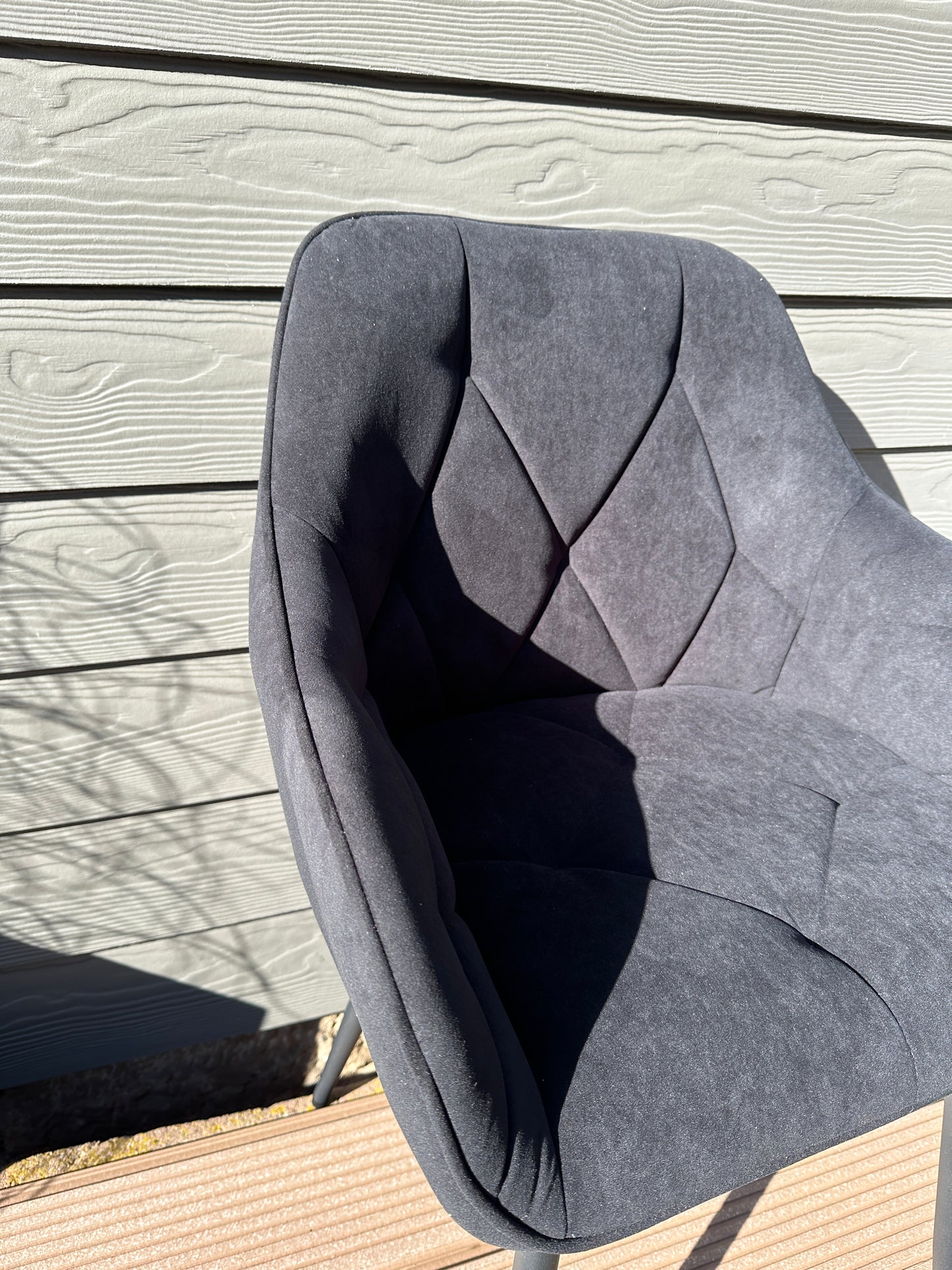 WOLTU Esszimmerstuhl schwarz 2er Set