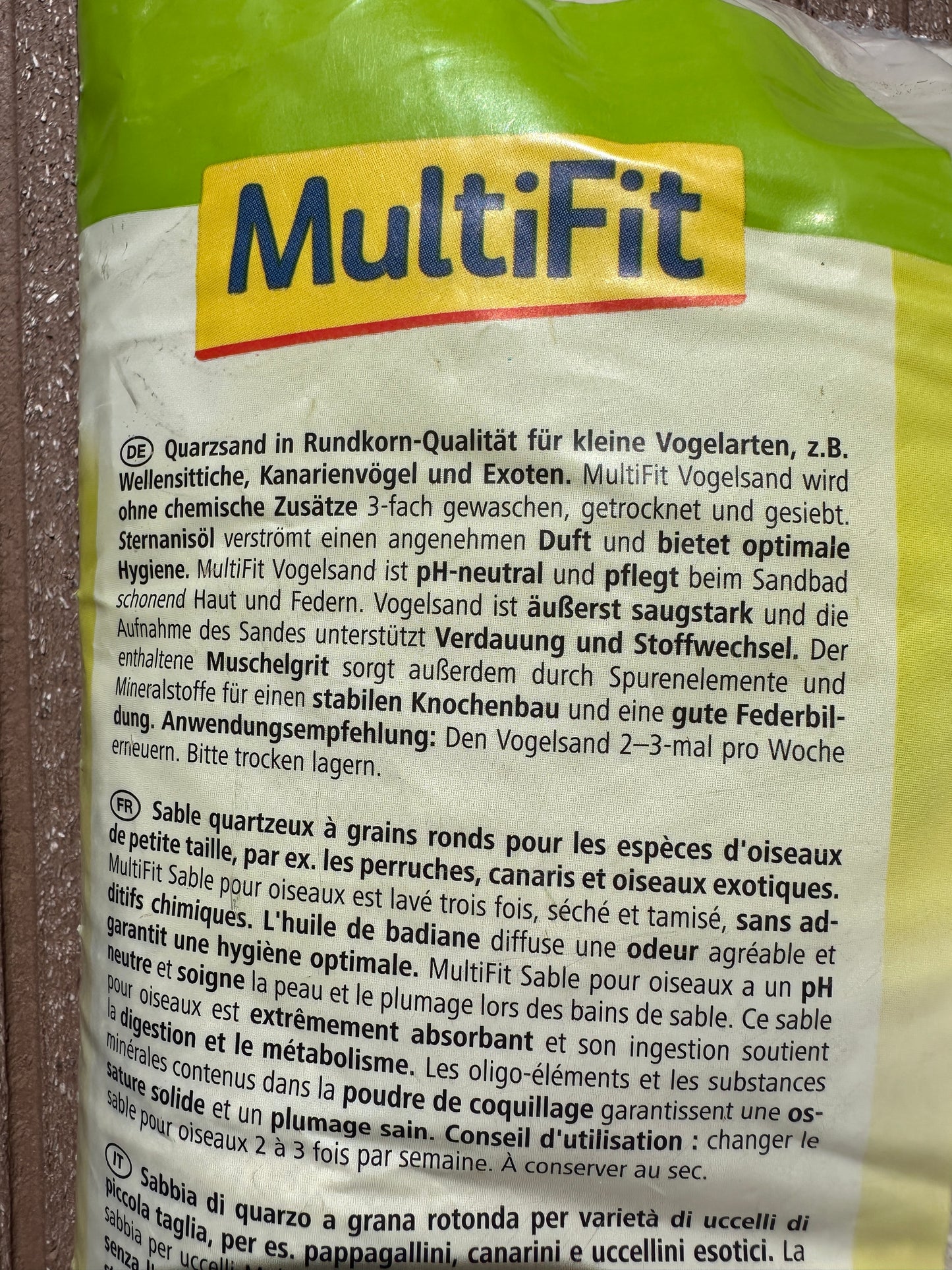 Vogelsand MultiFit 5kg