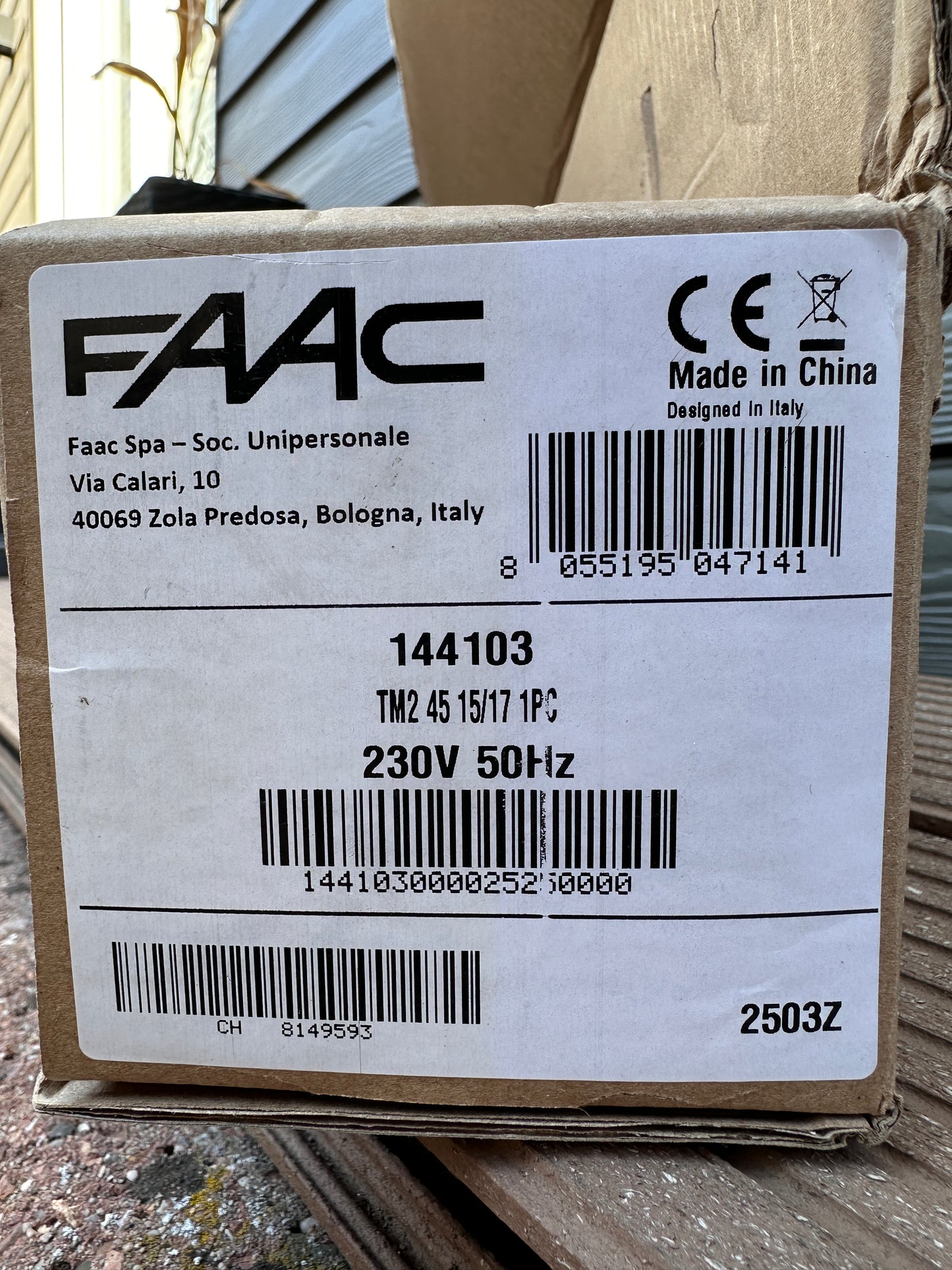 FAAC Nextmode Rolladenmotor