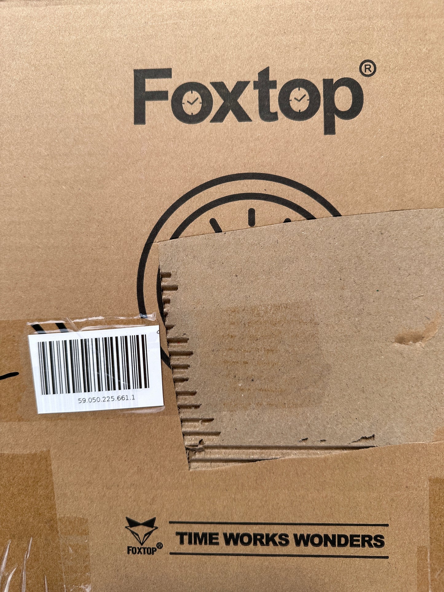 Foxtop Wanduhr Kinder
