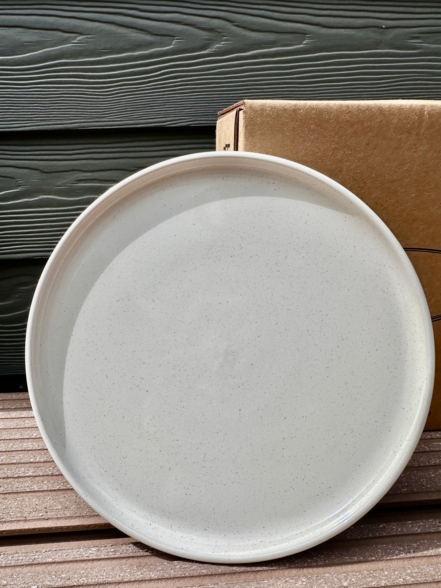 Set von 6 Desserttellern aus gesprenkeltem Steingut, Tecka
La Redoute Interieurs