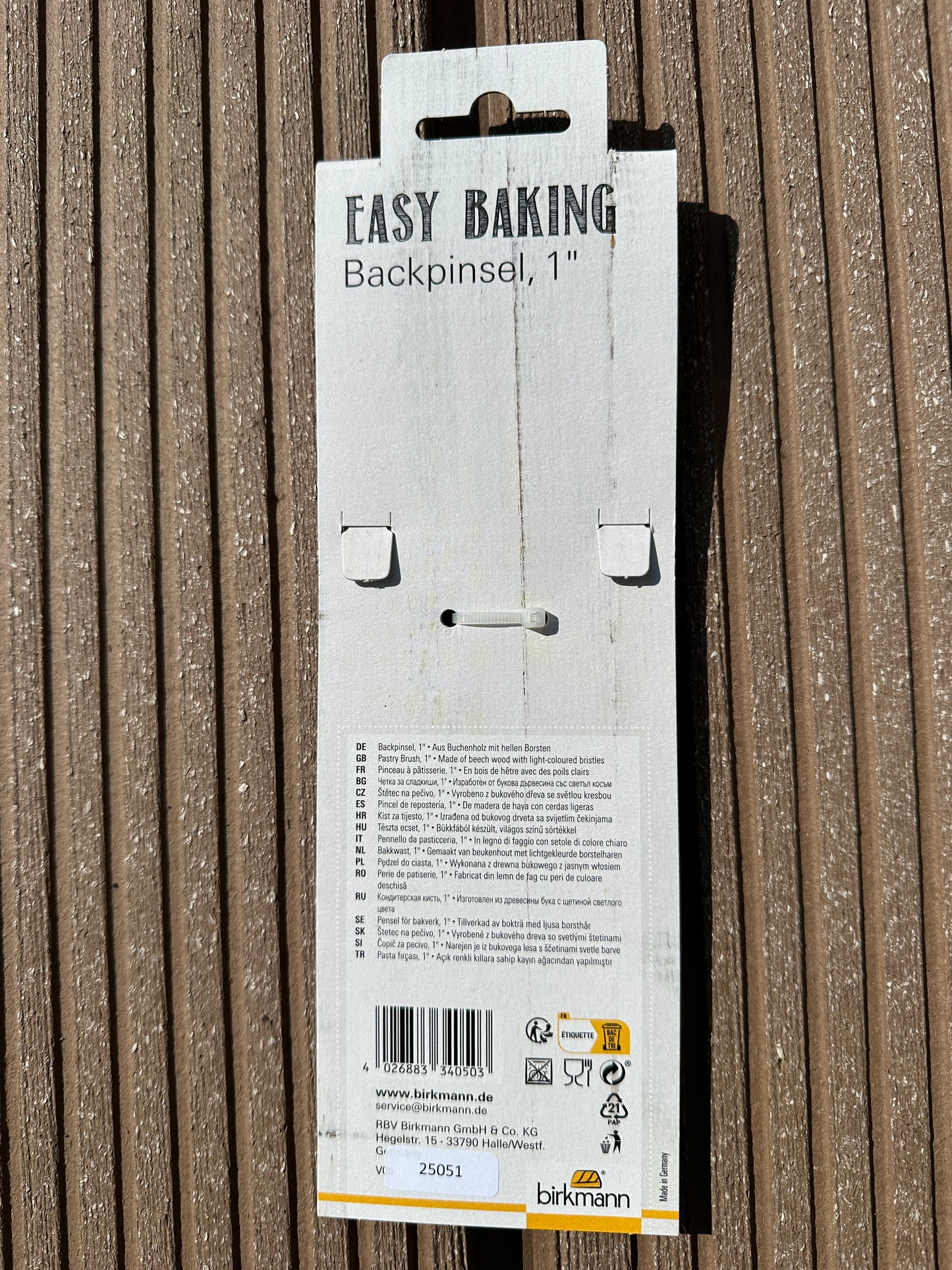 Backpinsel Easy Baking