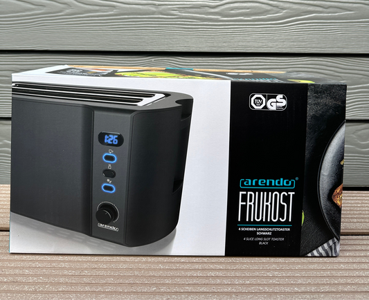 Toaster Arendo Langschlitz 4 Scheiben