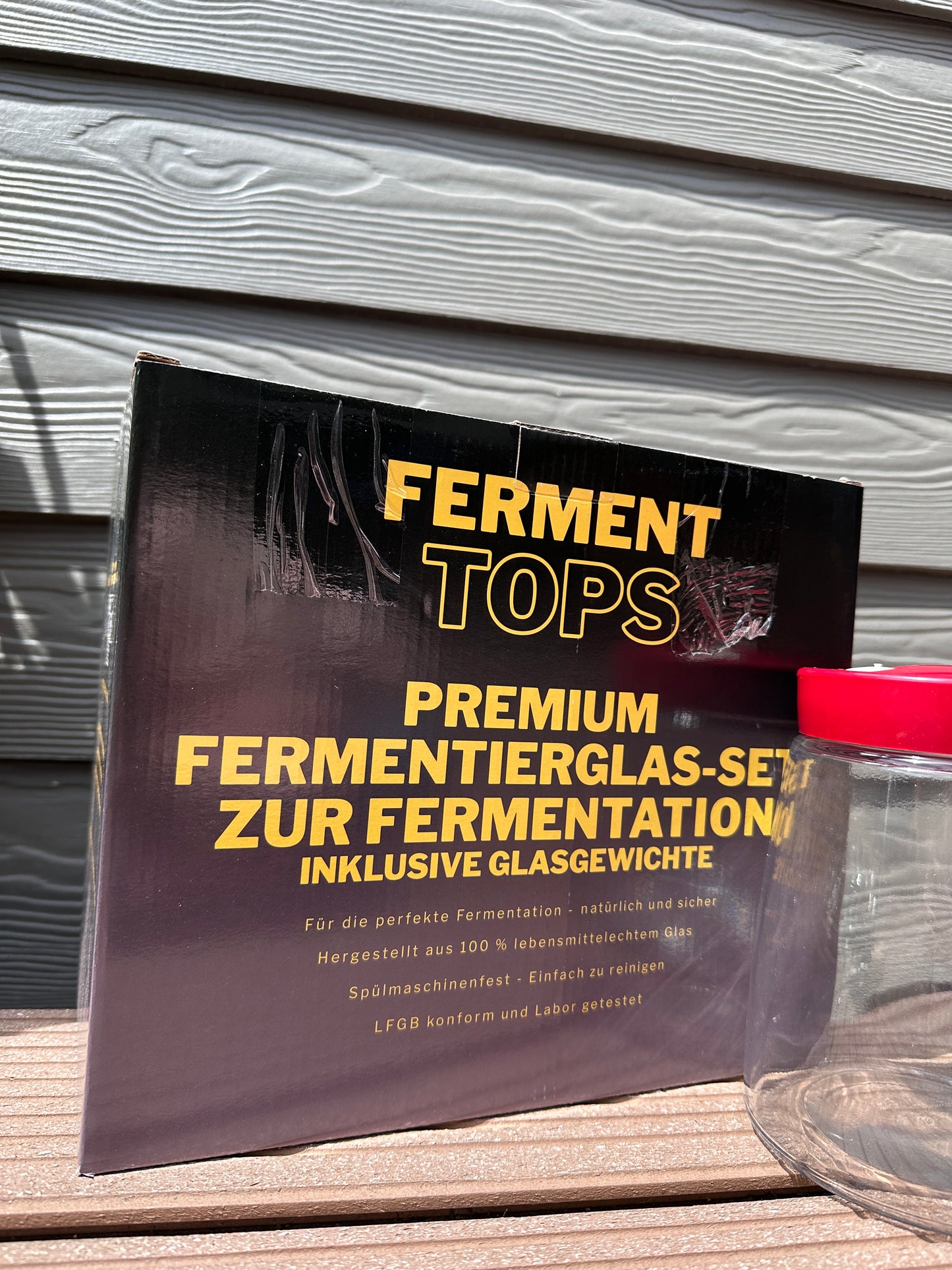Fermentiergläser 2er Set - Starter-Set mit Gewichten Green Seeds