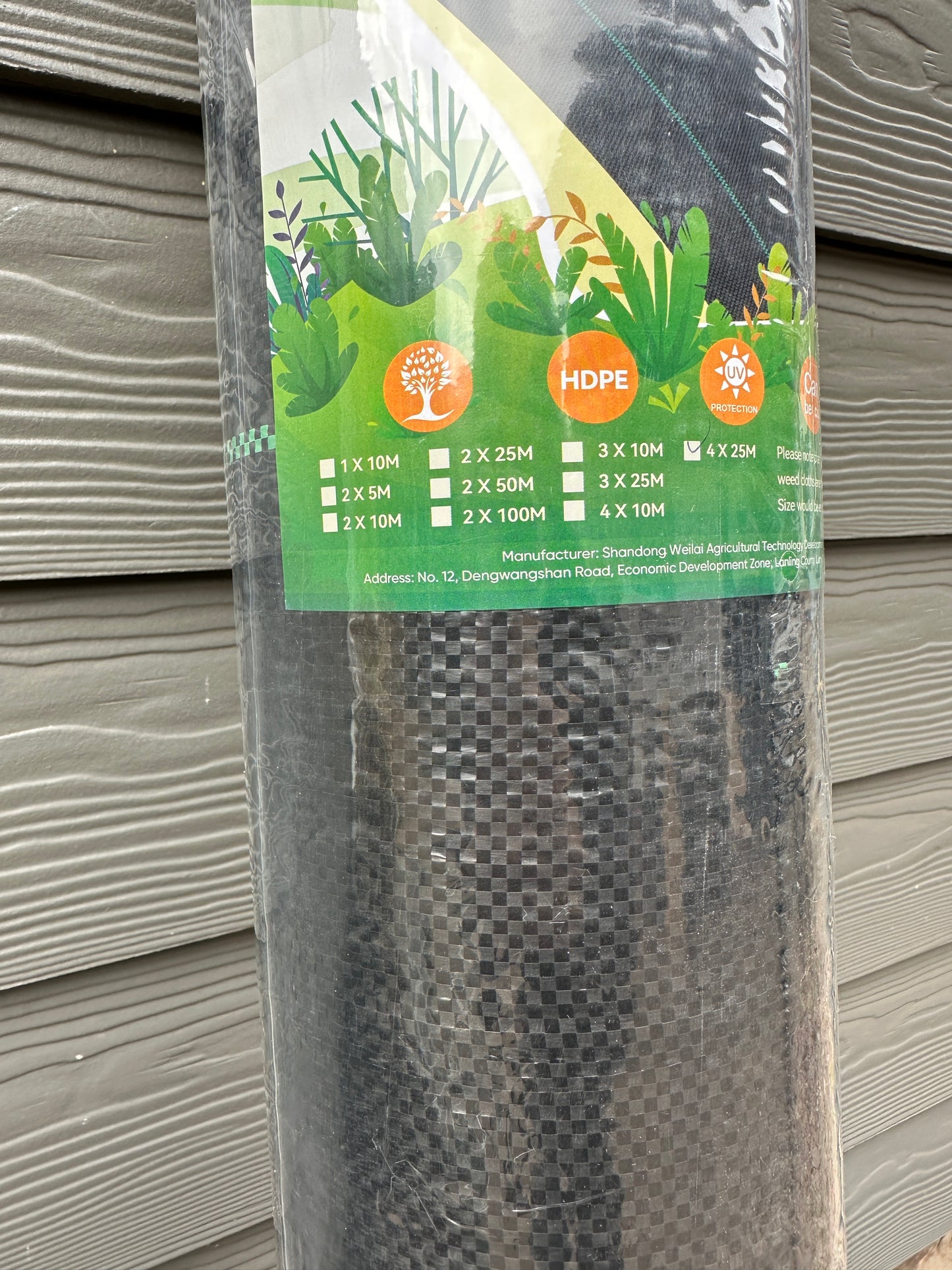 Unkrautflies 4x25M Landscape Fabric