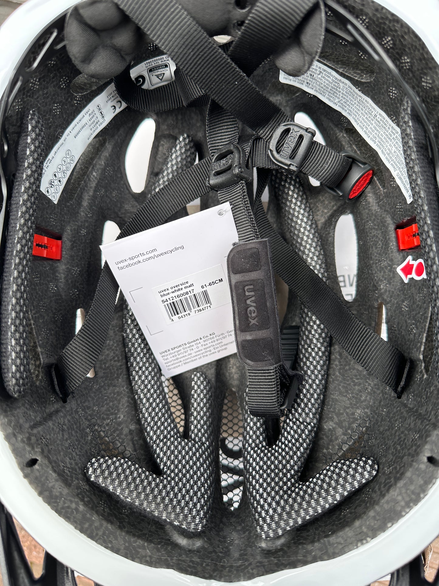 Uvex Fahrradhelm 61-65mm