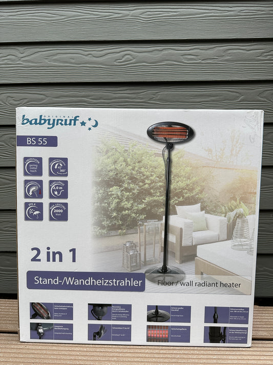 Heizstrahler 2 in 1 Babyruf BS 55
