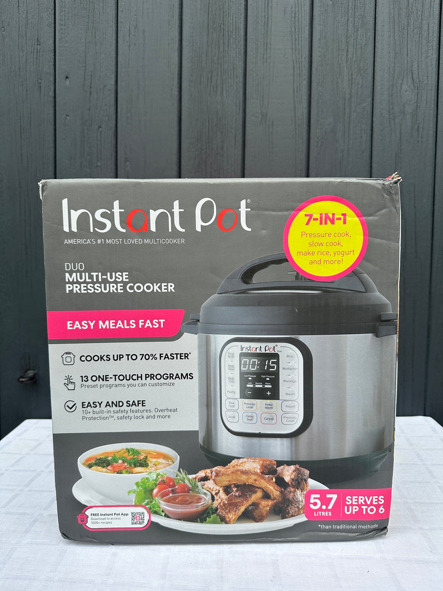 Instant Pot Duo 7-in-1-Multikocher 5,7 l