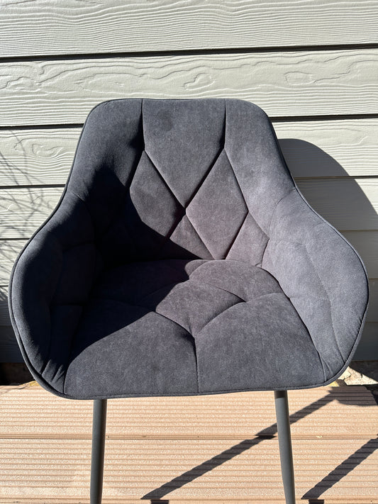 WOLTU Esszimmerstuhl schwarz 2er Set