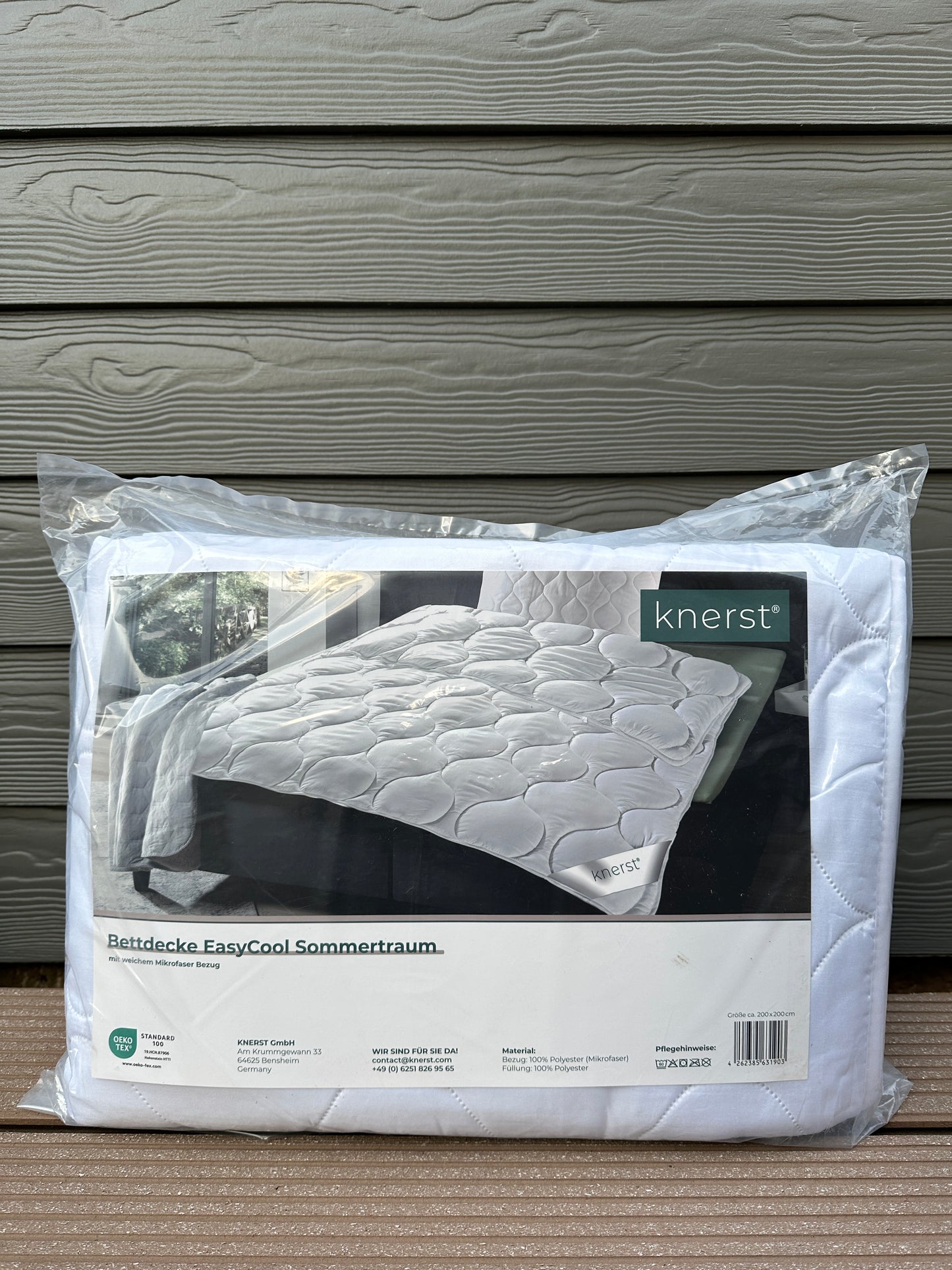 Bettdecke EasyCool Sommertraum 200x200cm Knerst