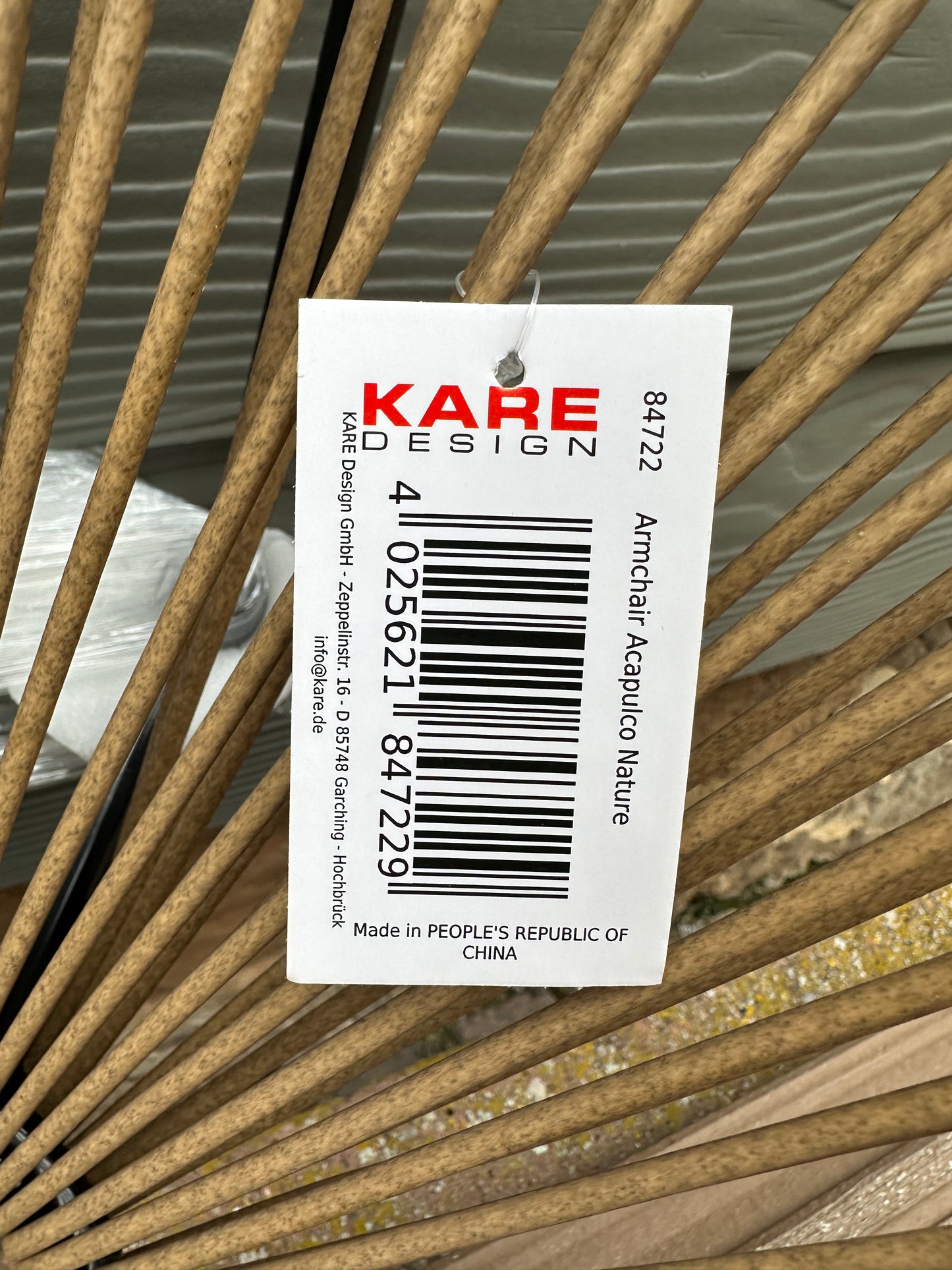 Sessel Acapulco Nature Kare Design