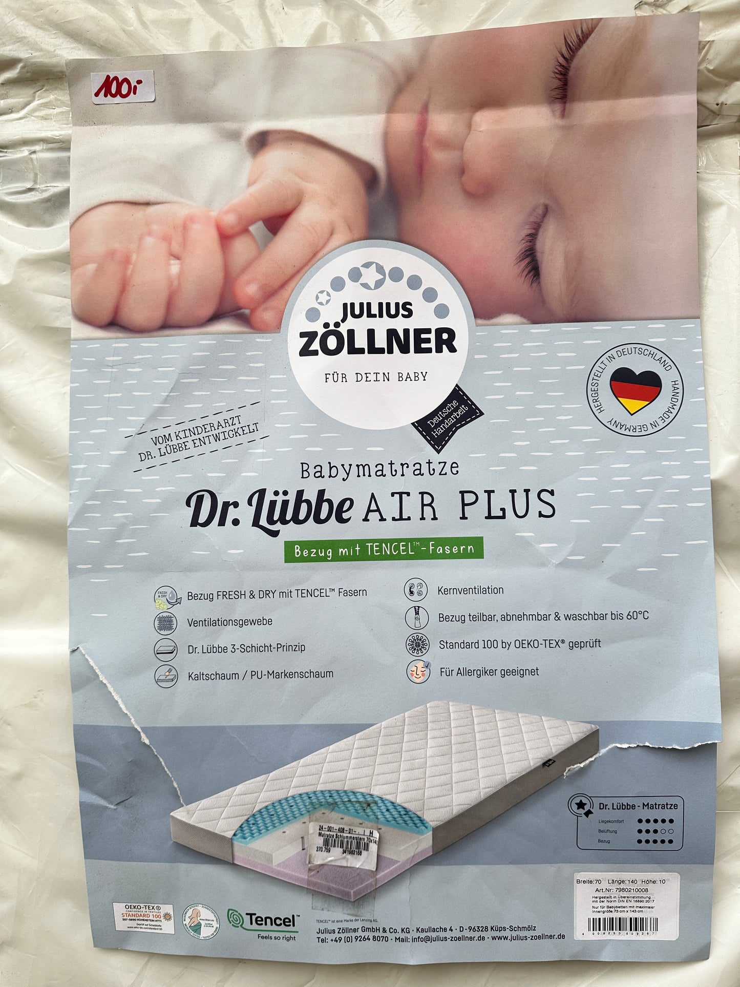 Babymatraze Dr. Lübbe Julius Zöllner