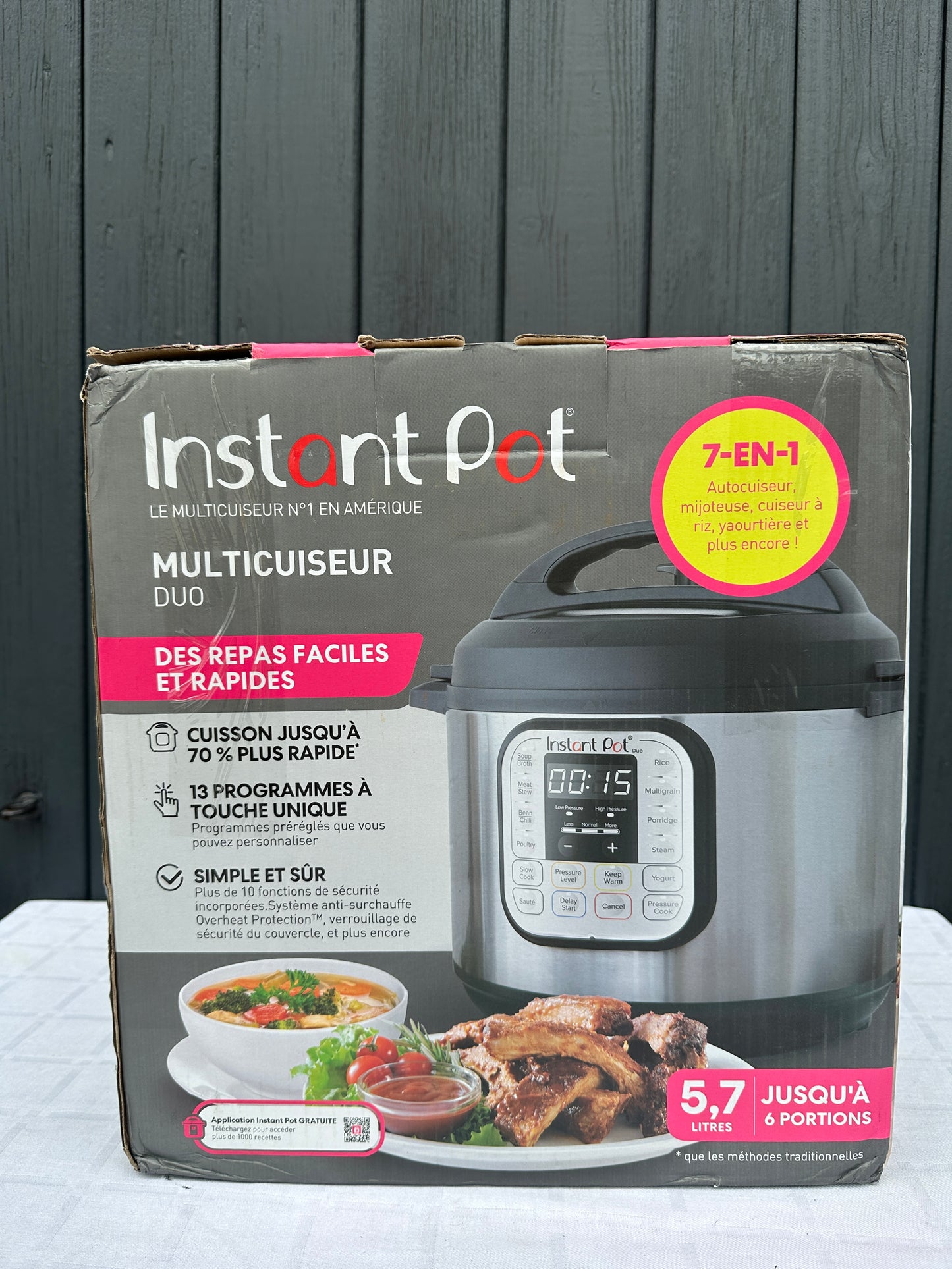 Instant Pot Duo 7-in-1-Multikocher 5,7 l
