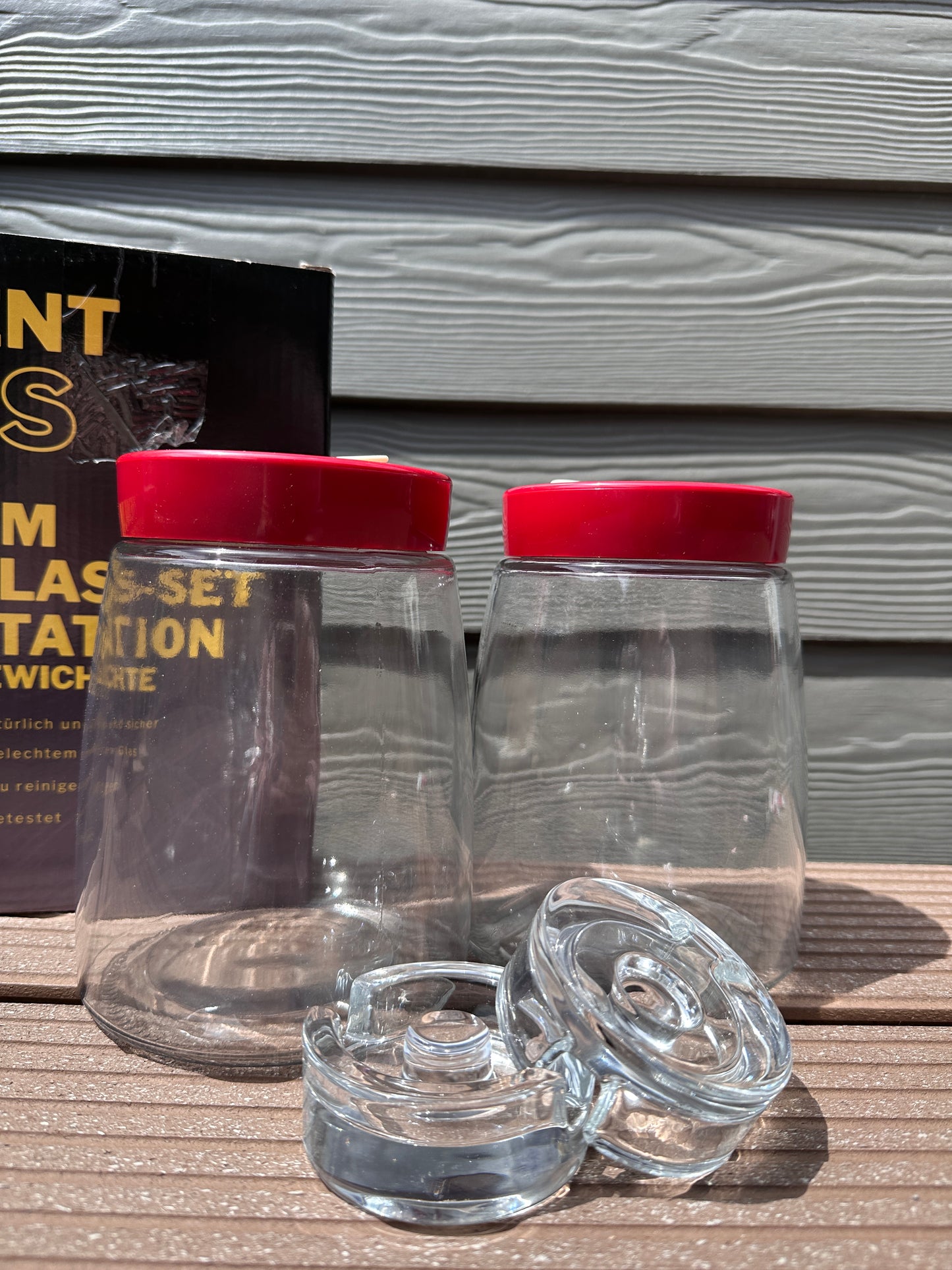Fermentiergläser 2er Set - Starter-Set mit Gewichten Green Seeds