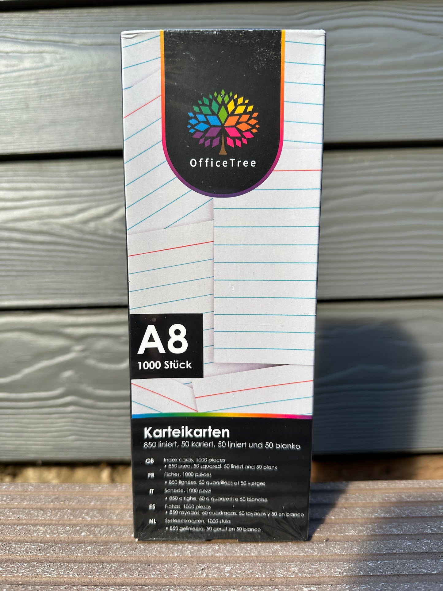 Karteikarten A8 1000 Stück Officetree
