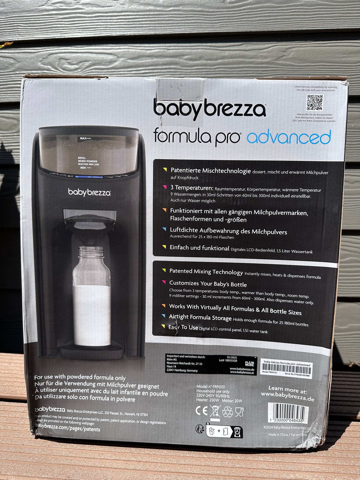 Baby Brezza Formula Pro Advanced