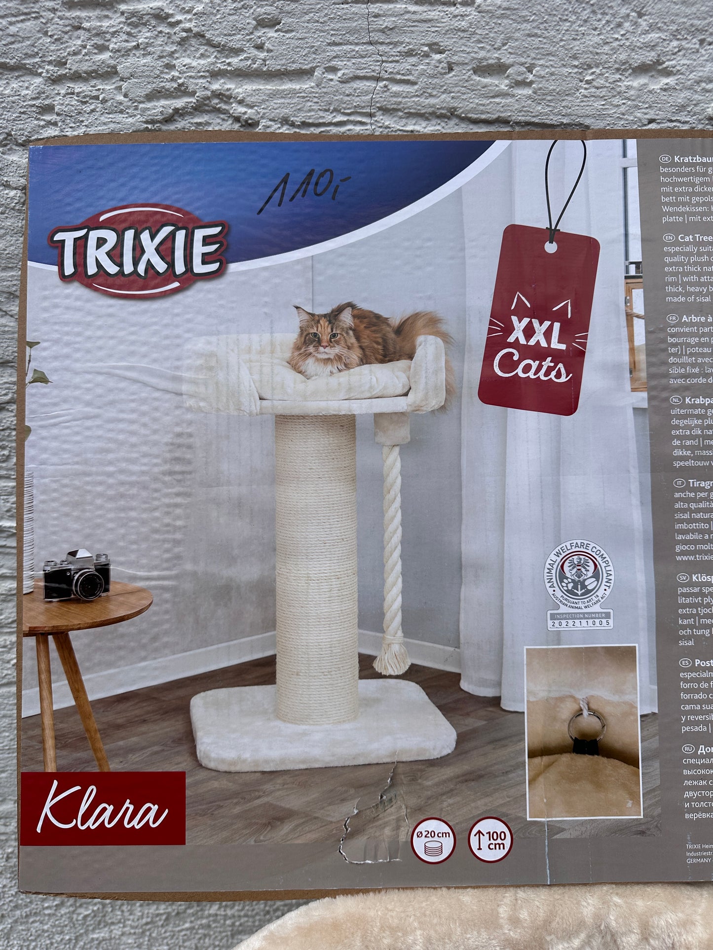 Trixie XXL Cats Klara Kratzbaum