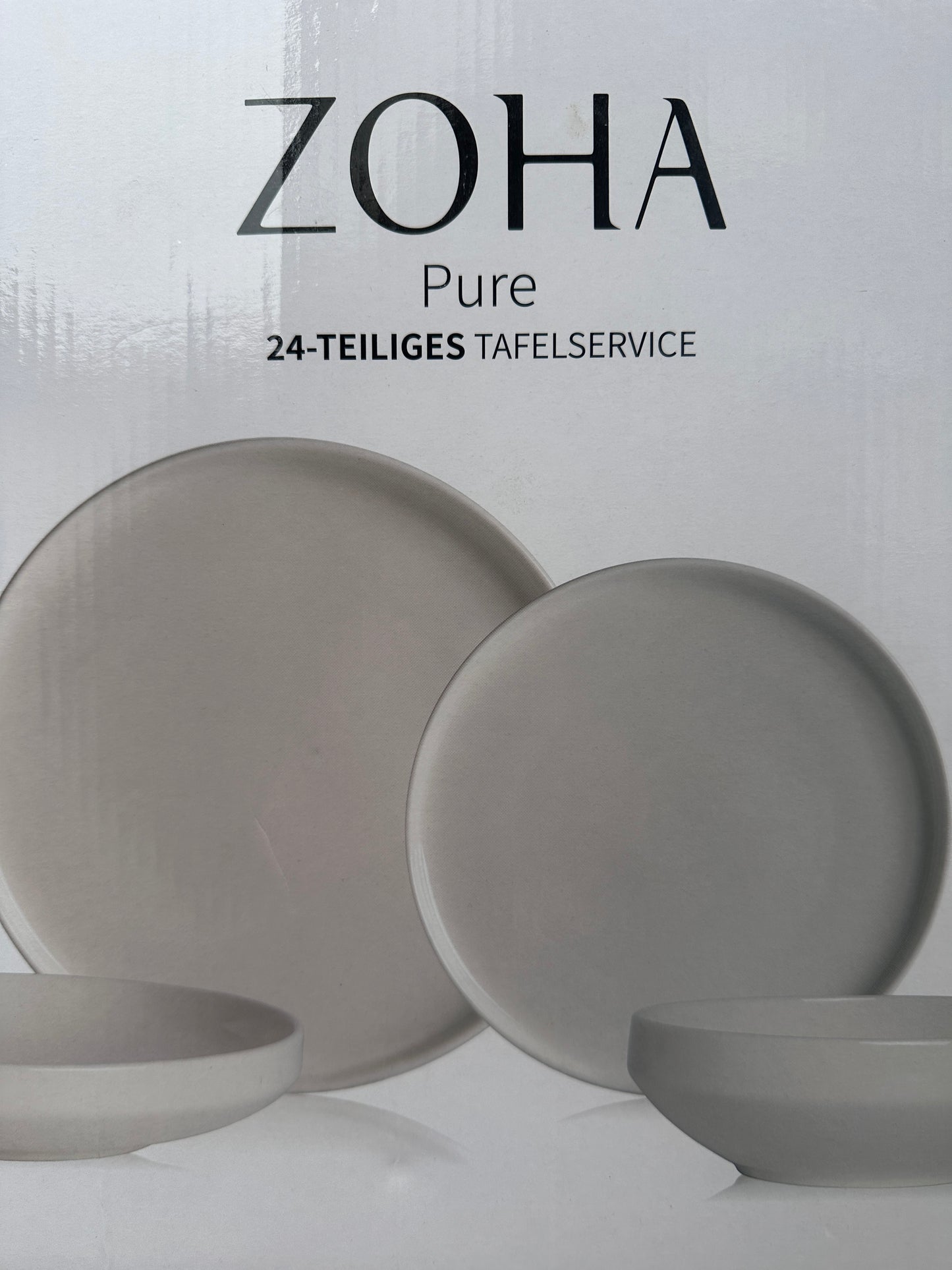 Zoha Pure 24-teiliges Tafelservice