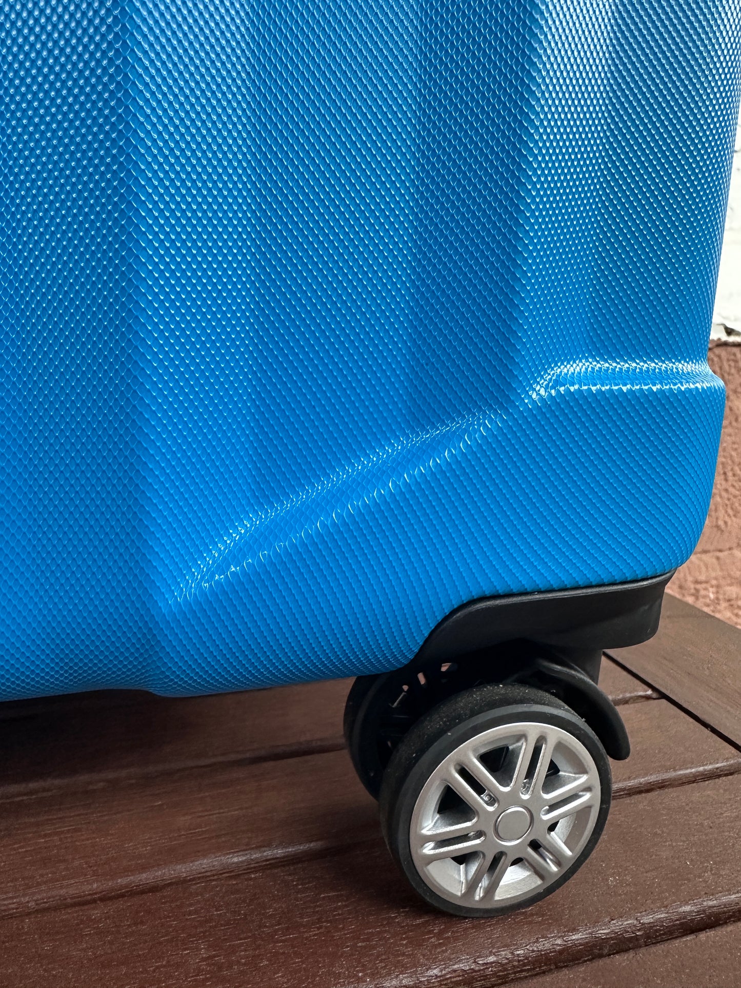 Hartschalen-Koffer Trolley Set BEIBYE - Blau