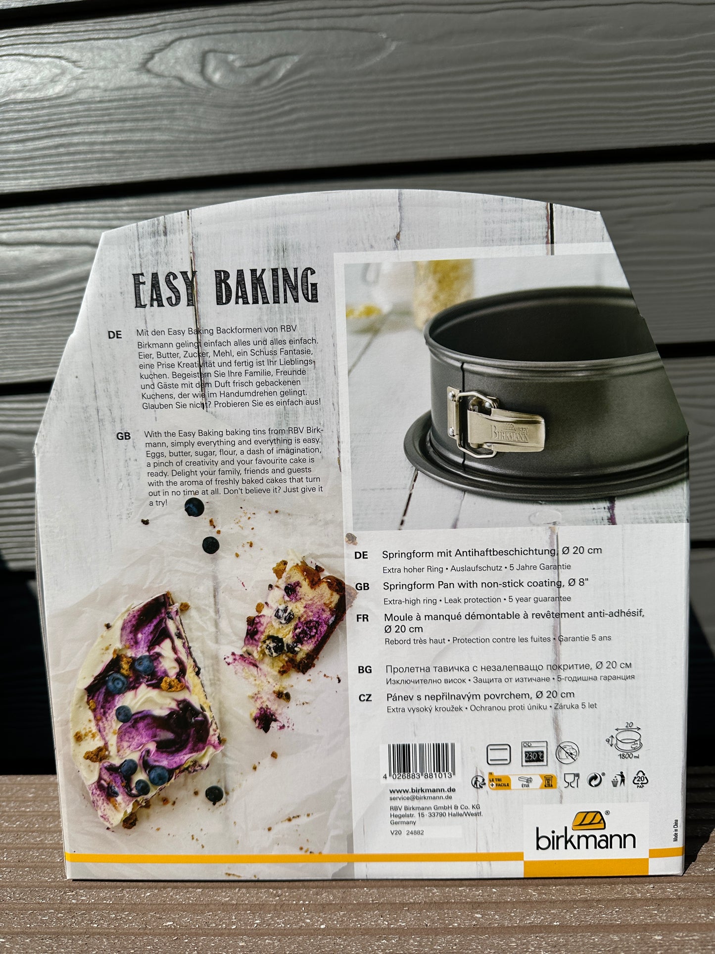 Springform 20cm Easy Baking