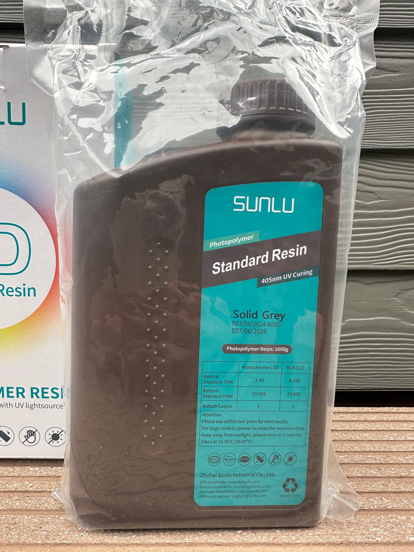 SUNLU 3D Printing Resin 1000g