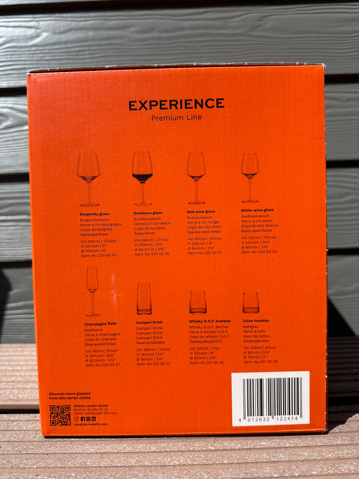 Bordeauxglas Experience Weingläser 6er Set Stölzle Lausitz