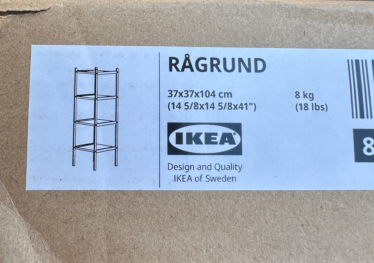 Regal Ragrund IKEA