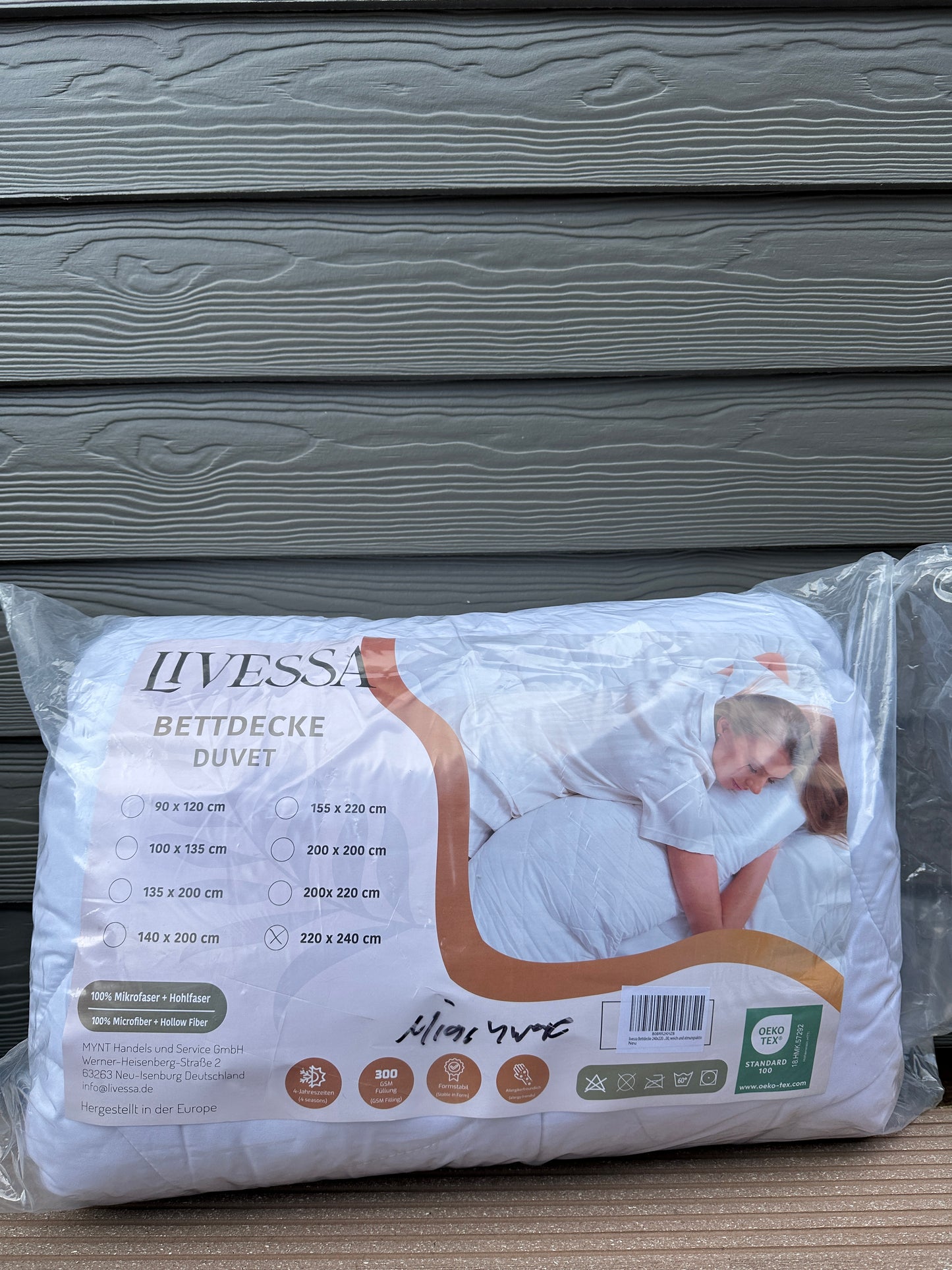 Bettdecke Duvet Livessa 200x200cm