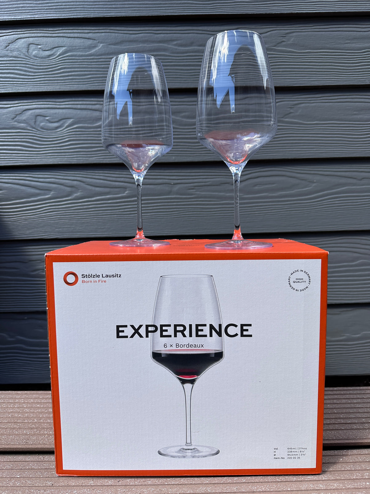 Bordeauxglas Experience Weingläser 6er Set Stölzle Lausitz