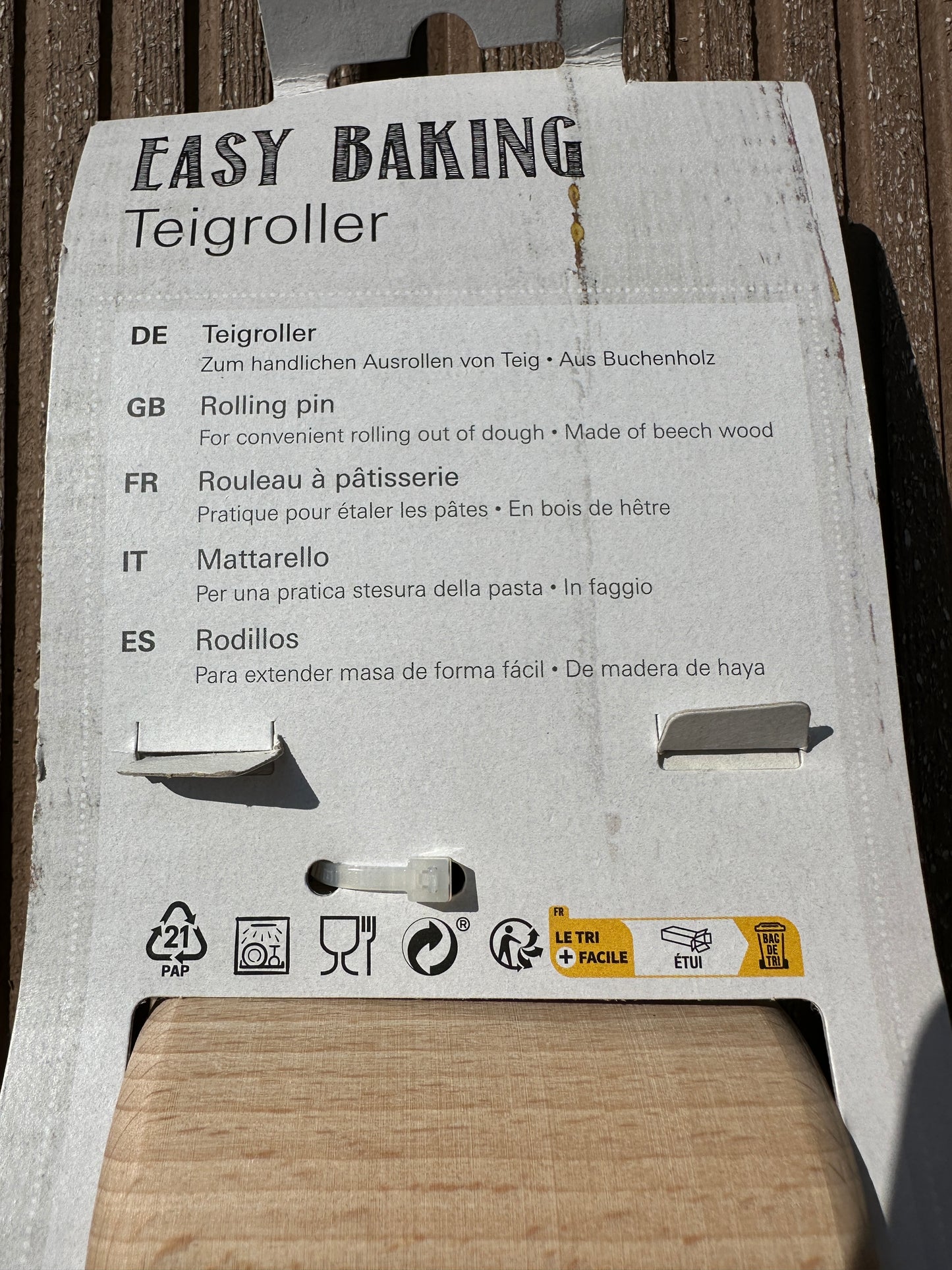 Teigroller Easy Baking