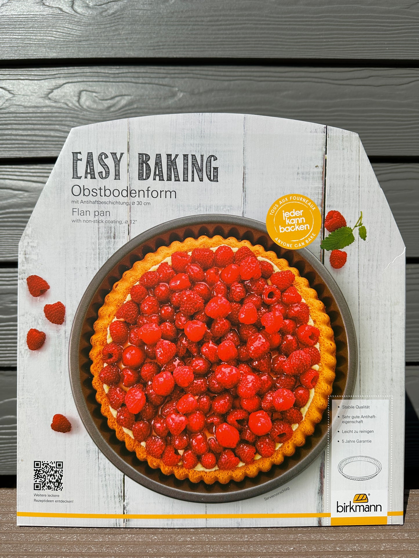 Obstbodenform Easy Baking