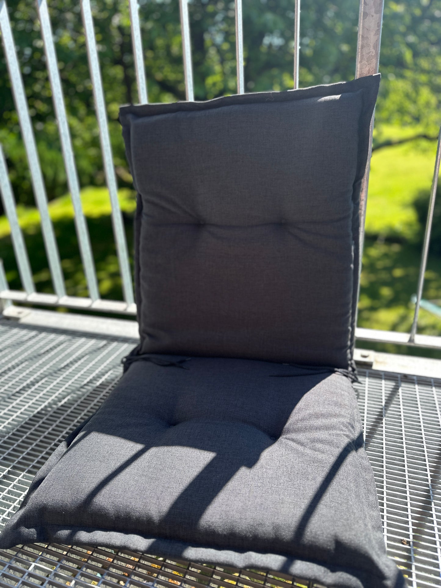 Sitzkissen Grau