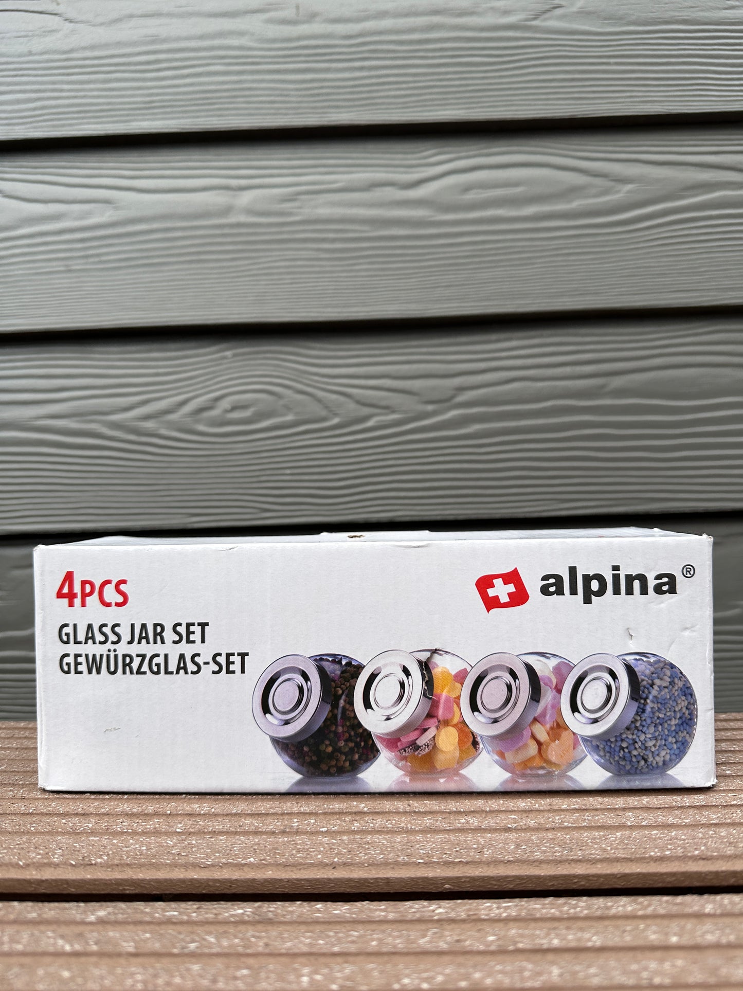 Gewürzglas-Set 4 Stück Alpina