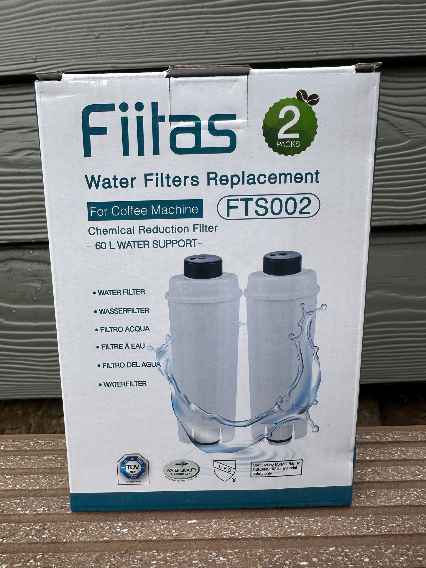Fiitas 2er Packung Wasserfilter FTS002