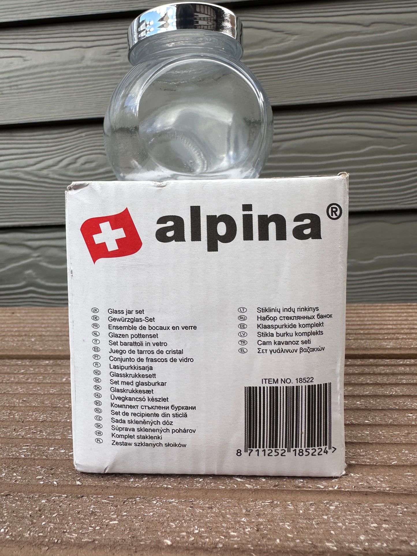 Gewürzglas-Set 4 Stück Alpina