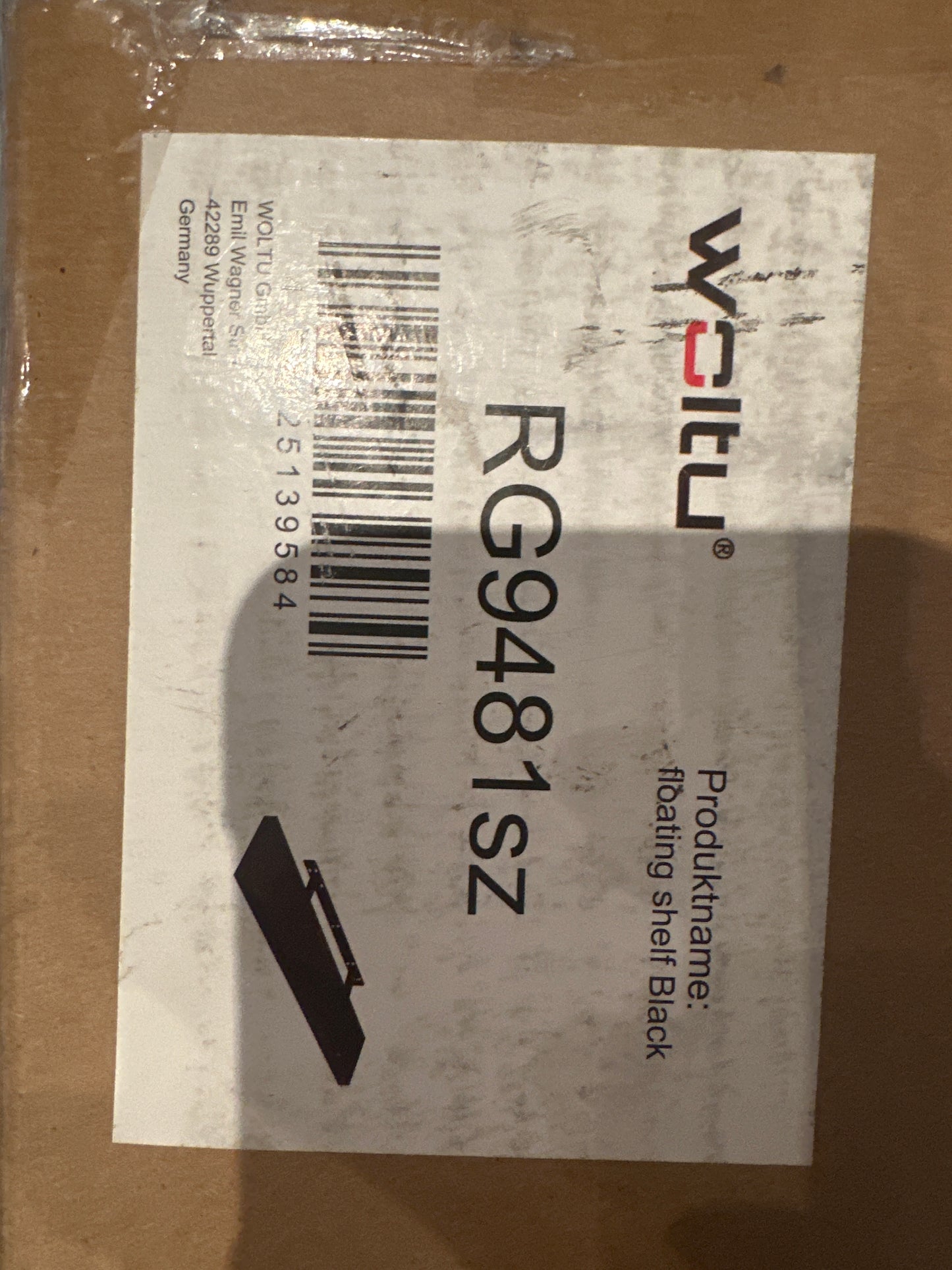 WOLTU Wandregal 
1-tlg., Volato freischwebend