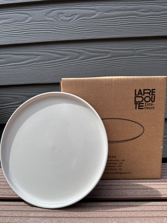 Set von 6 Desserttellern aus gesprenkeltem Steingut, Tecka
La Redoute Interieurs