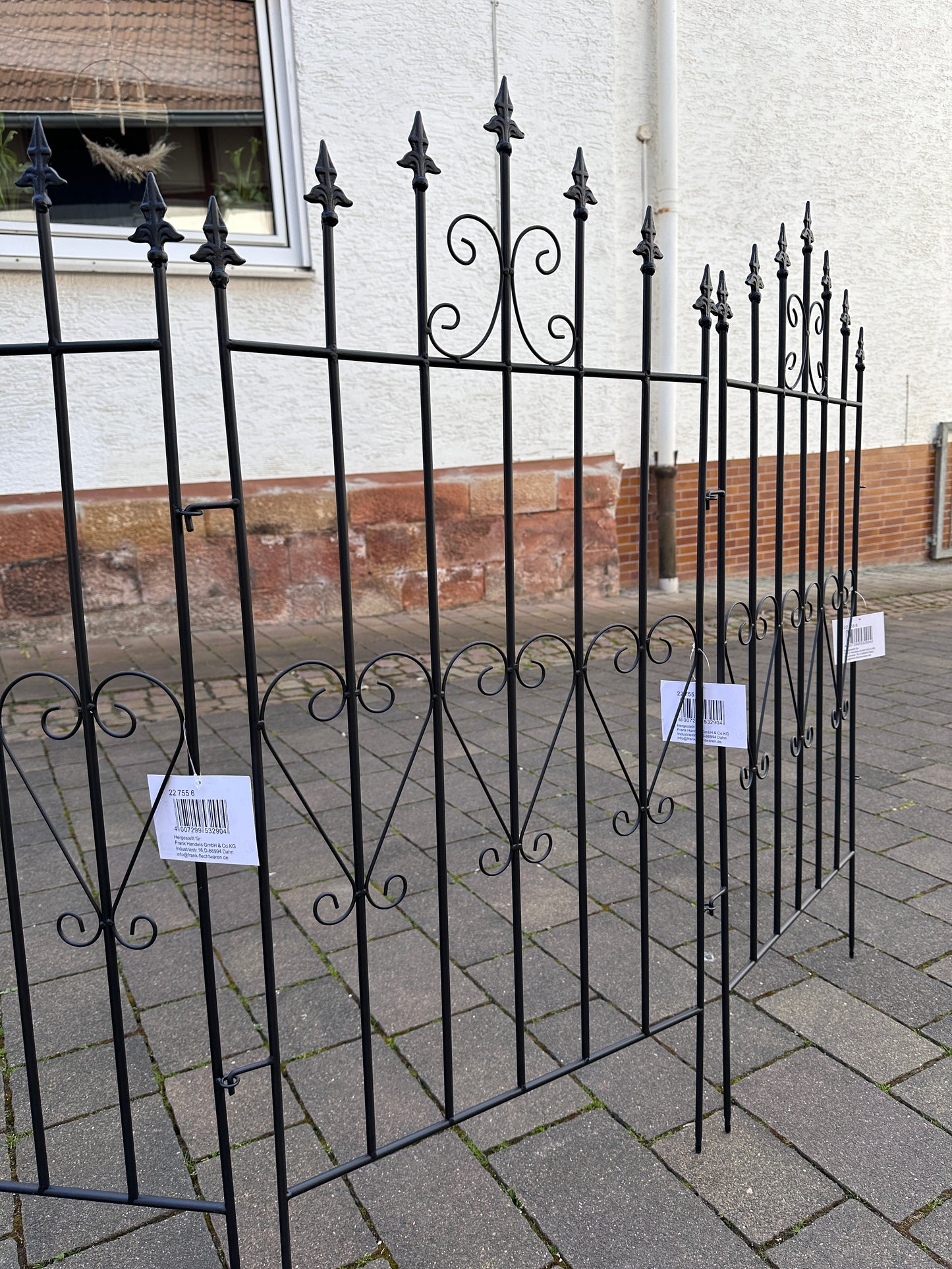 Dekozaun "Lilie" erweiterbar
