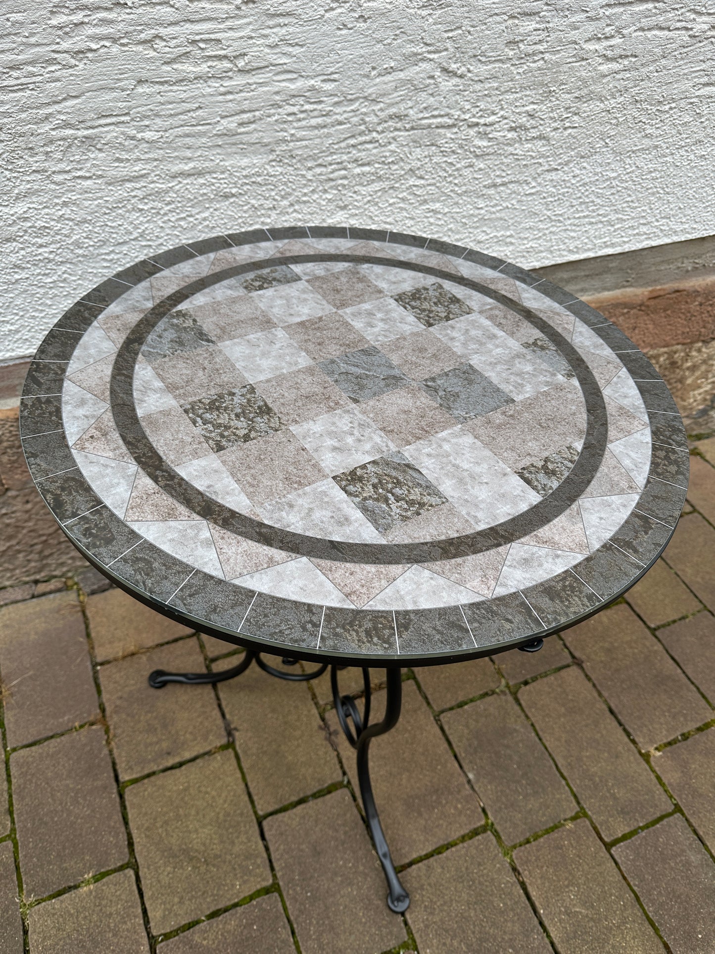 Gartentisch aus Glas Locker