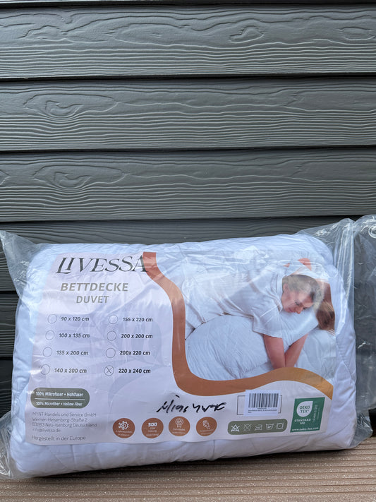 Bettdecke Duvet Livessa 220x240cm