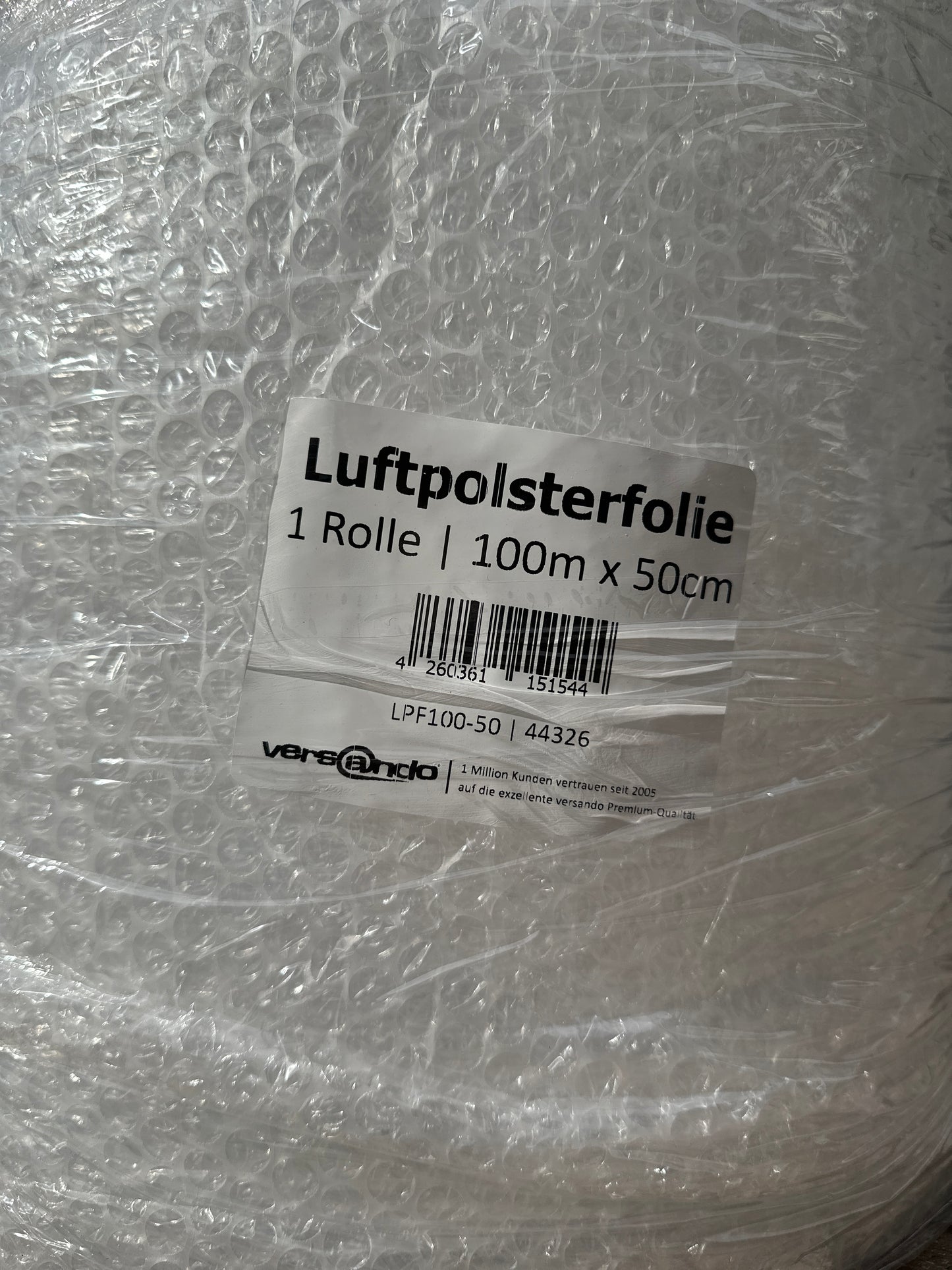 Luftpolsterfolie Versando
