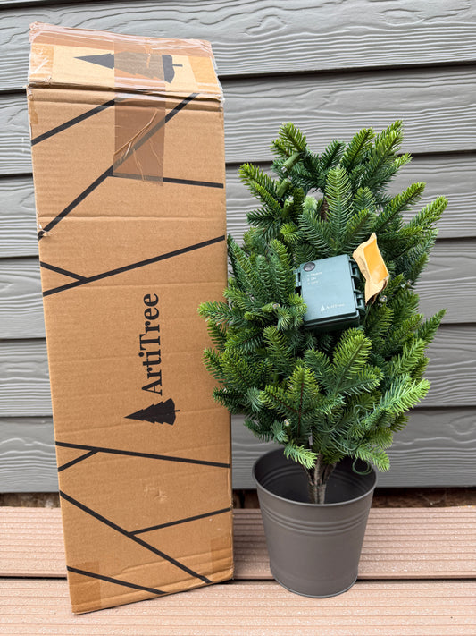 Nordfichte im Topf künstlich ArtiTree