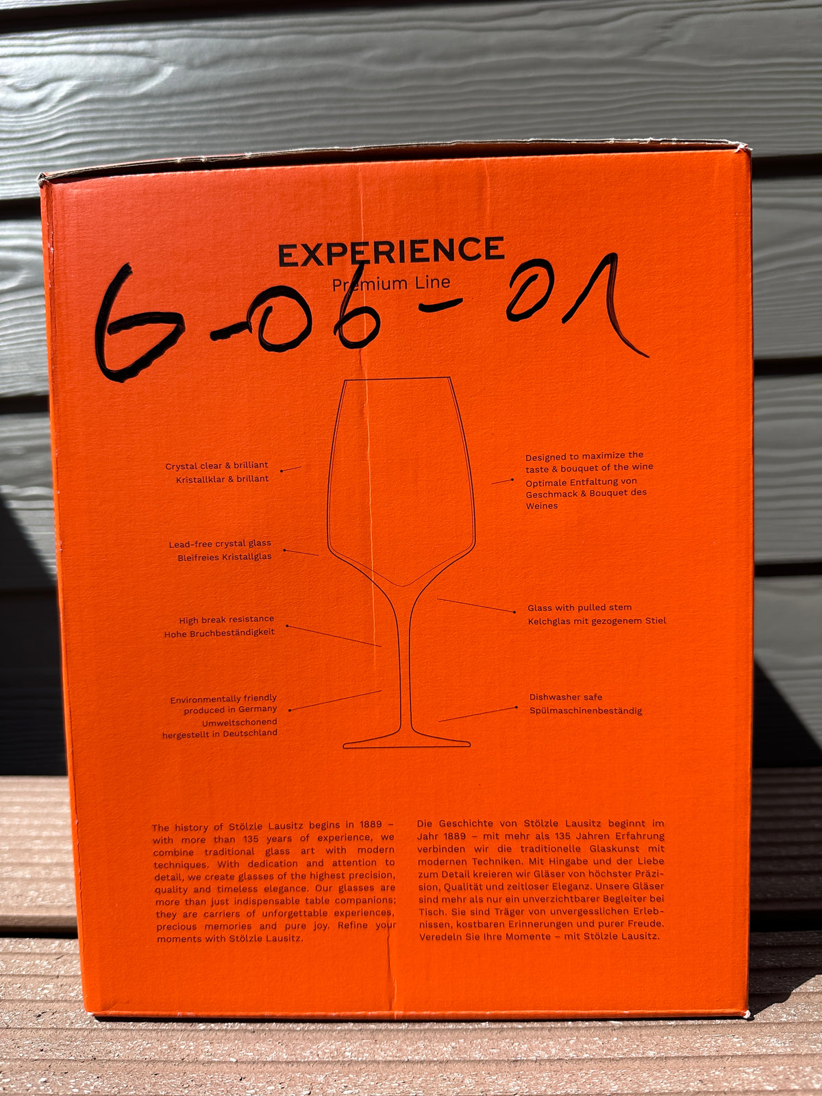 Bordeauxglas Experience Weingläser 6er Set Stölzle Lausitz