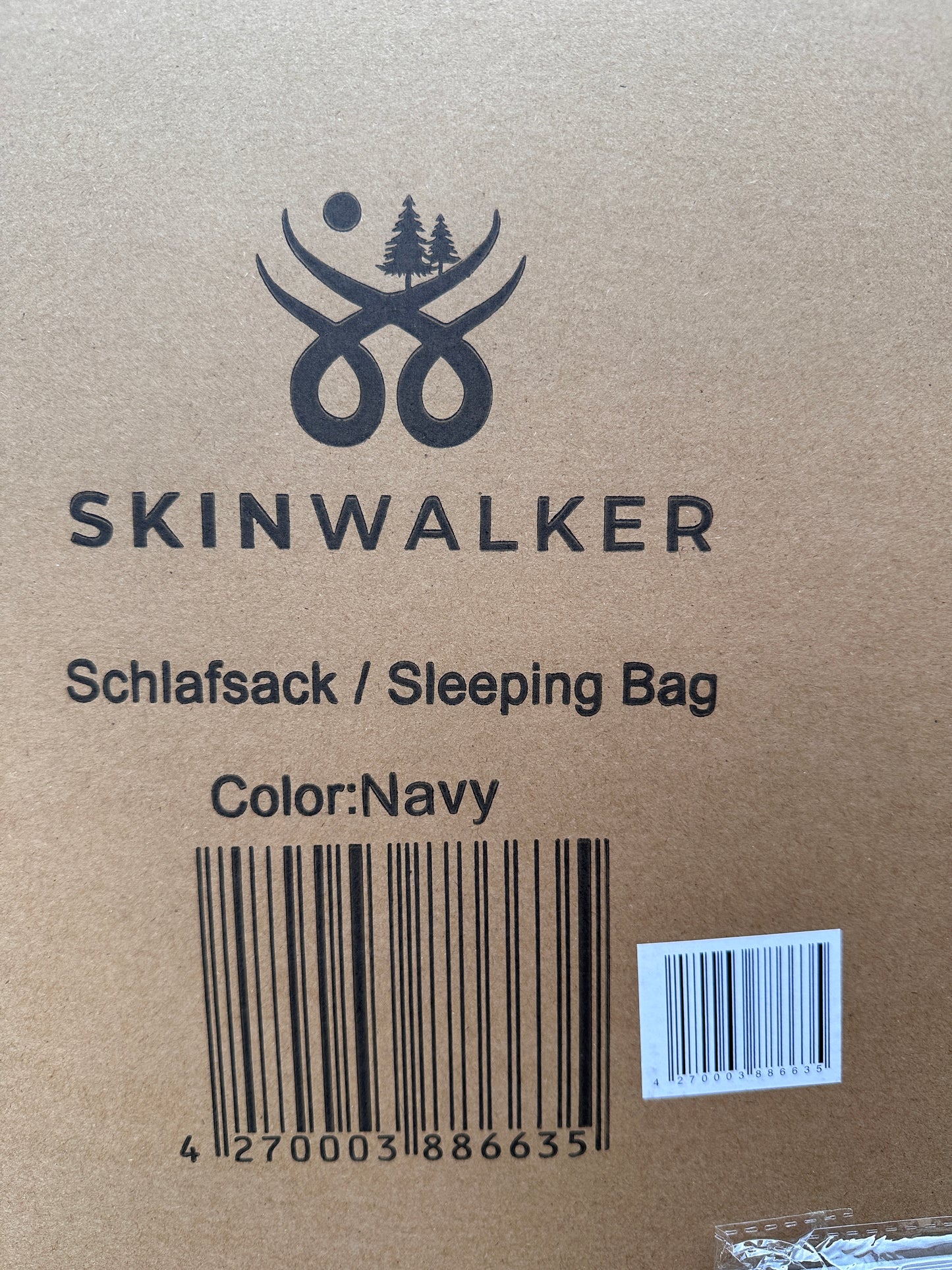 Schlafsack Skinwalker 220x80 cm
