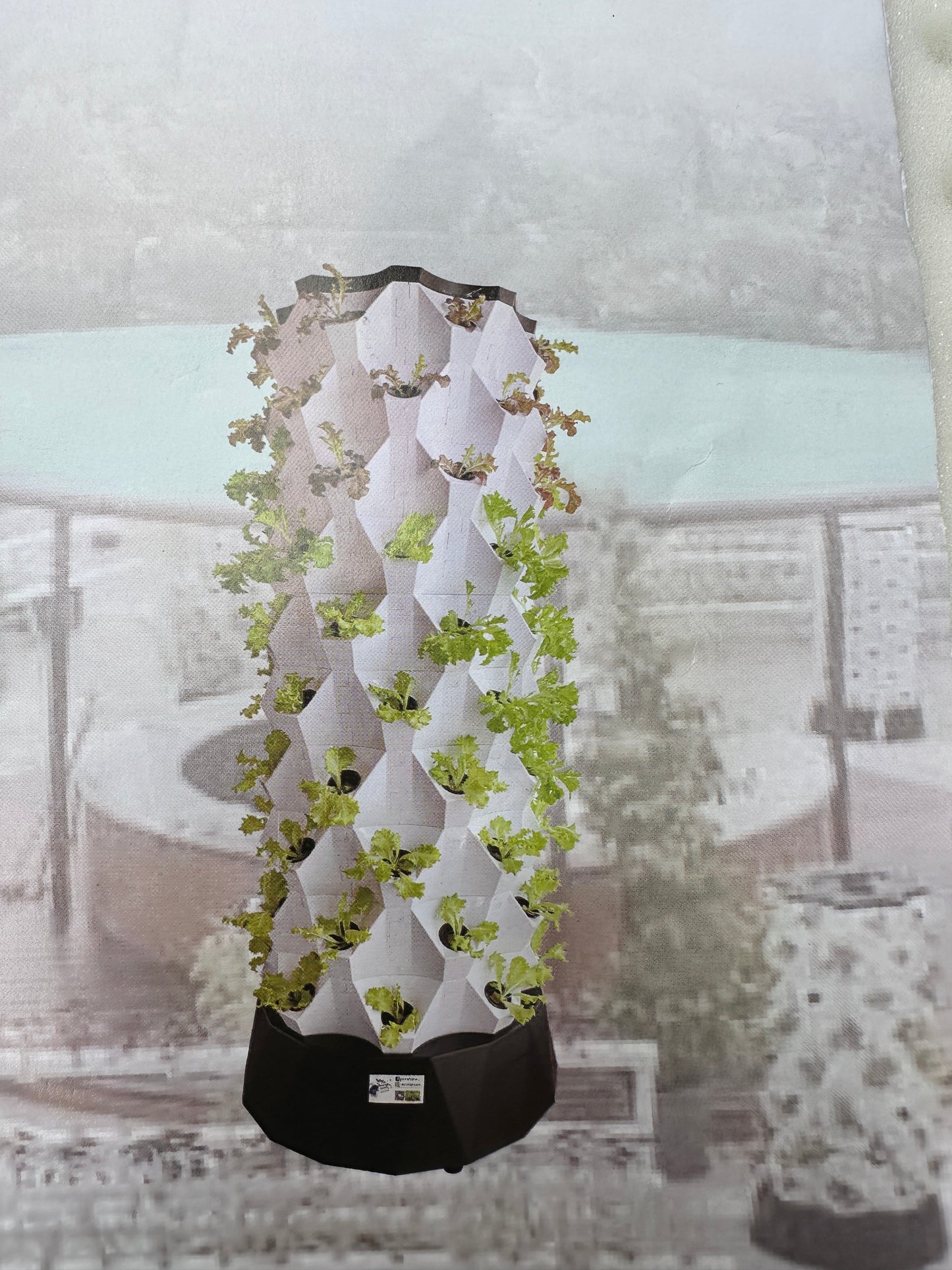 Pineapple Tower Hydroponik-Anbausystem Grow Planter