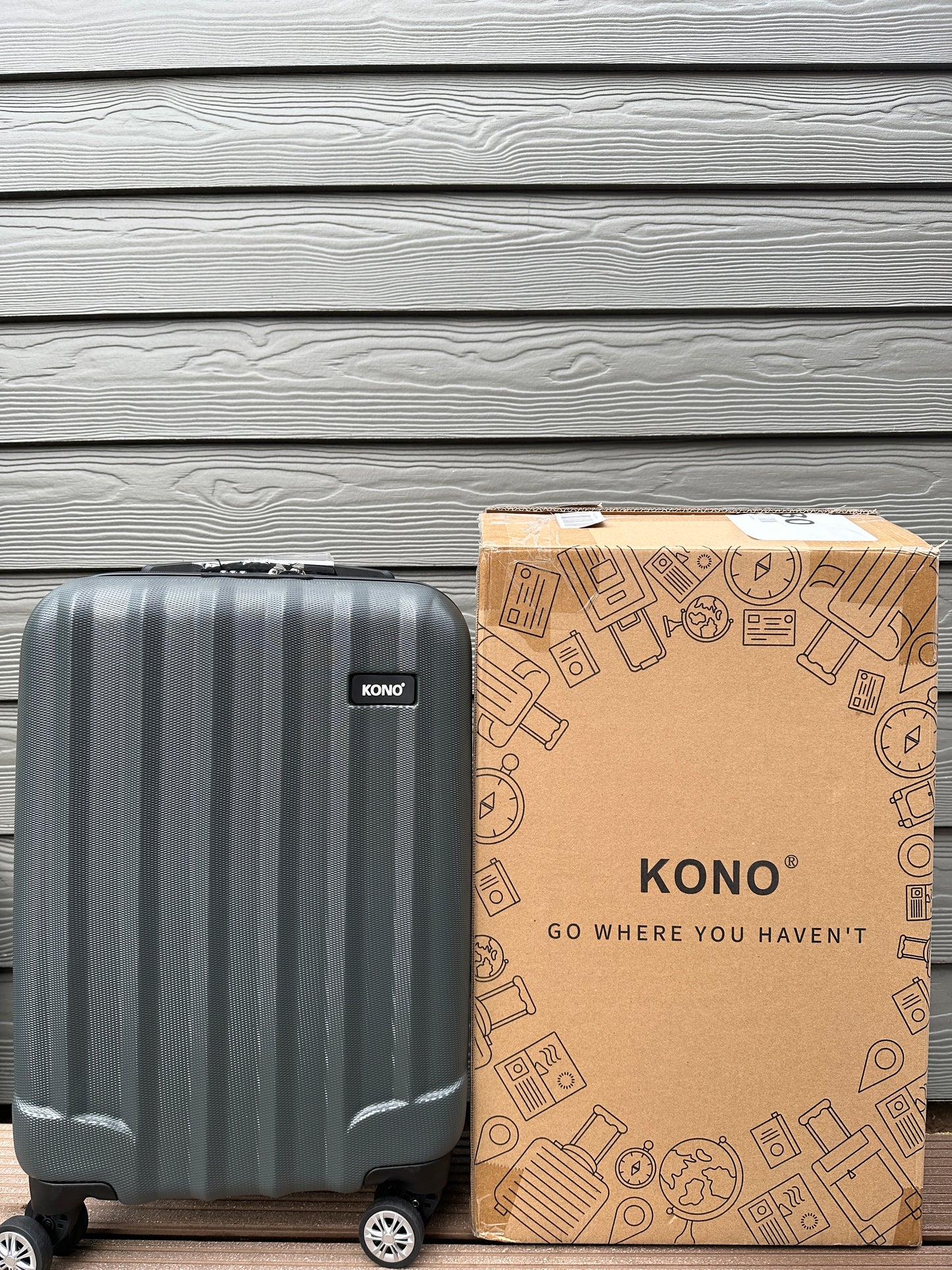 Kono Hartschale Trolley Koffer