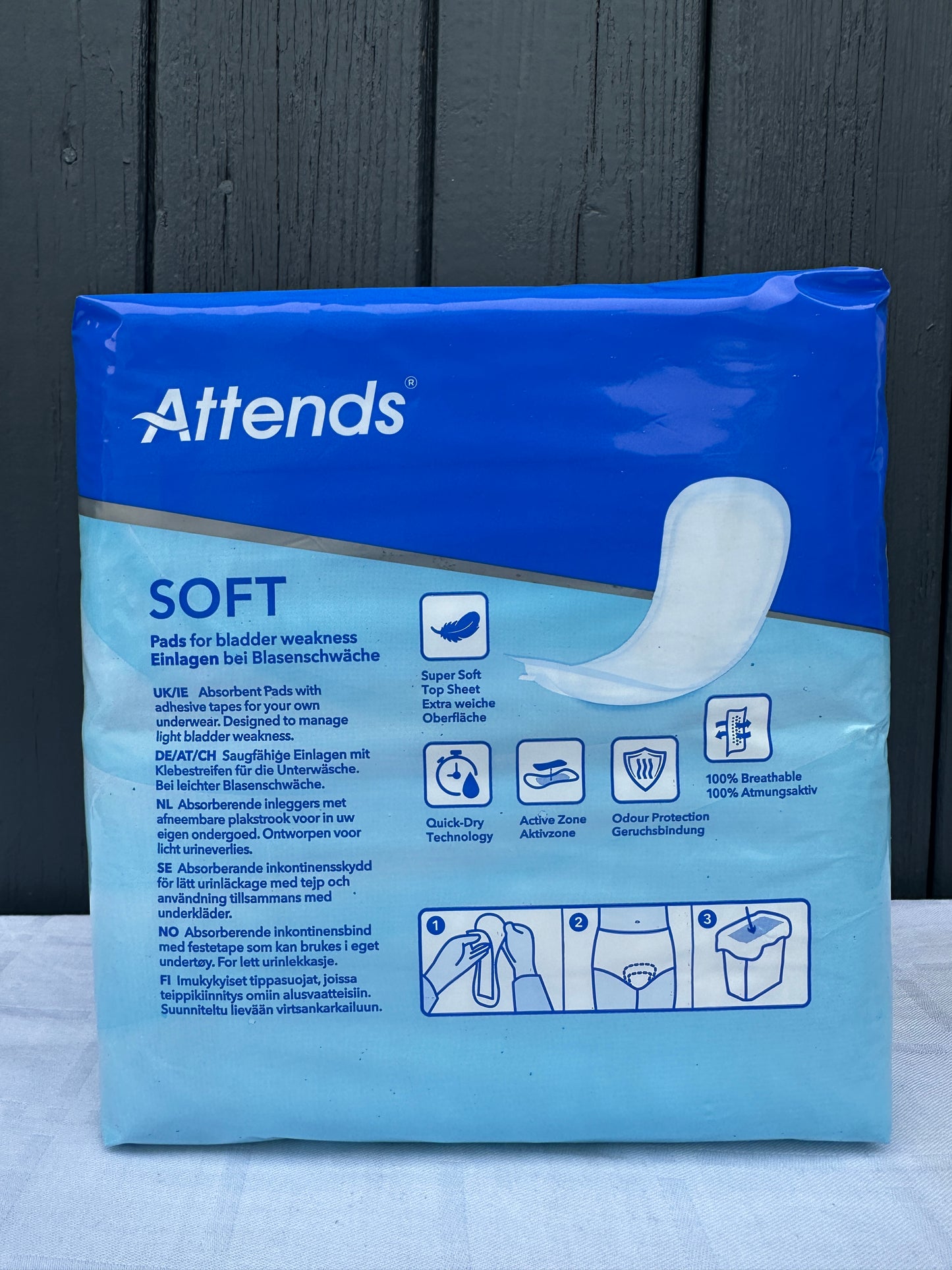 Attends Soft 3 Extra Einlagen