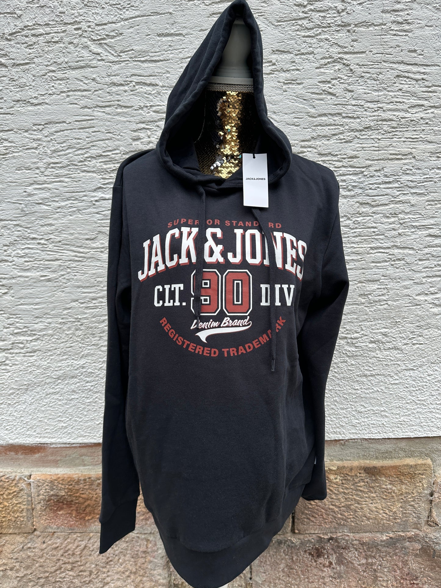 JACK & JONES Sweatshirt in Navy