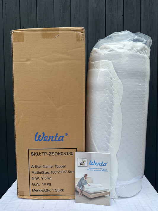Topper Wenta 180x200x7,5 cm