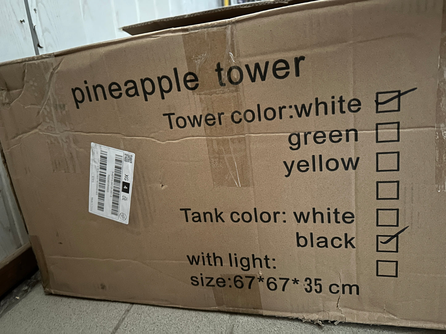Pineapple Tower Hydroponik-Anbausystem Grow Planter